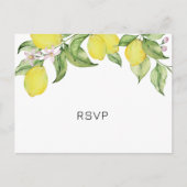 サマーレモンRSVP結婚's ポストカード (正面)