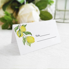 サマーレモ結婚ン座席表 プレイスカード