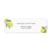 サマーレ結婚モンズ差出人住所ラベル ラベル (正面)