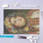 サマーロシアのガーランドの美しい 薄葉紙 (クラフト)