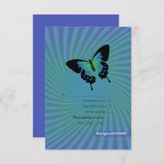 サマーロックフェスティバル結婚ズ 出欠カード (正面/裏面)