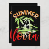 サマーロビン夏休み 招待状 (正面/裏面)