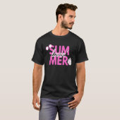サマーロヴィンビーチウェアおもしろい Tシャツ (正面フル)
