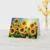 「サマーローヴィン」 カード (黄色い花)