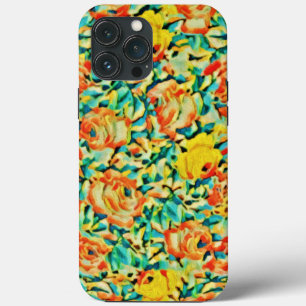 サマーワイルドバラフラワーガーデン iPhone 13 PRO MAXケース