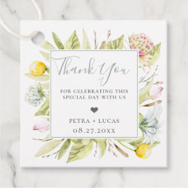 サマーワイルドフラワーありがとう フェイバータグ