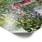 サマーワイルドフラワーイングリッシュガーデンinヨーク フォトプリント (角)