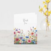 サマーワイルドフラワーイン開花春花 カード (黄色い花)