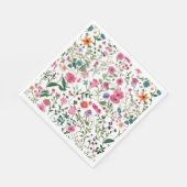 サマーワイルドフラワーガーデン スタンダードランチョンナプキン (角)