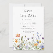 サマーワイルドフラワーガーデン セーブザデート (正面)
