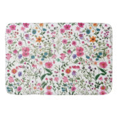 サマーワイルドフラワーガーデン バスマット (正面)