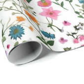 サマーワイルドフラワーガーデン ラッピングペーパー (ロールコーナー)