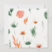 サマーワイルドフラワーズスクエアオープンハウス 招待状 (裏面)