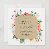 サマーワイルドフラワーズスクエアオープンハウス 招待状 (正面)