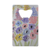 サマーワイルドフラワーズボトルオープナー クレジットカード栓抜き (裏面)