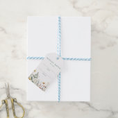 サマーワイルドフラワーフィールド価格ラベル ギフトタグ (より糸付き)