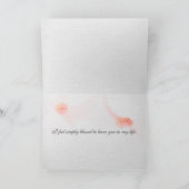 サマーワイルドフラワーフレンドシップカード カード (内部)