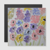 サマーワイルドフラワーマグネティックカード (正面/裏面)