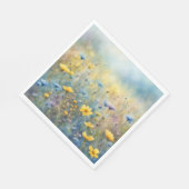 サマーワイルドフラワーメドウ スタンダードランチョンナプキン (角)