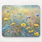 サマーワイルドフラワーメドウ マウスパッド (正面)
