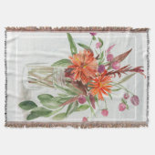 サマーワイルドフラワー スローブランケット (正面)