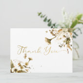 サマーワイルドフラワー&デイジーサンキューカード サンキューカード (スタンド正面)