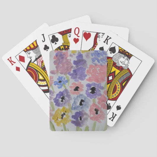 サマーワイルドフラワー トランプ (裏面)