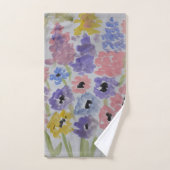 サマーワイルドフラワー バスタオルセット (ハンドタオル)