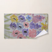 サマーワイルドフラワー バスタオルセット (ハンドタオル)