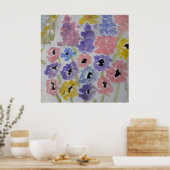 サマーワイルドフラワー ポスター (キッチン)