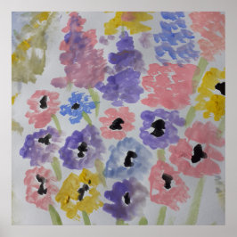 サマーワイルドフラワー ポスター