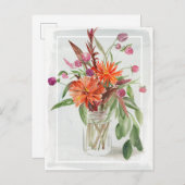 サマーワイルドフラワー ポストカード (正面/裏面)