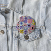 サマーワイルドフラワー 缶バッジ (インサイチュ)