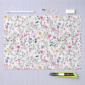 サマーワイルドフラワー 薄葉紙 (クラフト)
