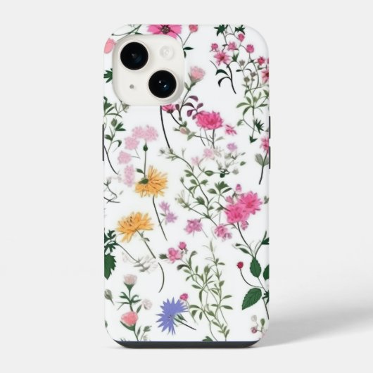 サマーワイルドフラワー iPhoneケース (裏面)