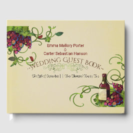 サマーワインヴィネヤードロマンチックゲストブック ゲストブック