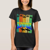 サマーヴィンテージパームツリー Tシャツ (正面)