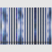 サマー人気があるネイビーブルーボートストライプコレクション 薄葉紙 (正面)