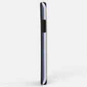 サマー人気があるネイビーブルーボートストライプコレクション Case-Mate iPhoneケース (裏面/右)