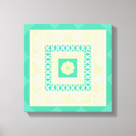 サマー伝統的トーンのフィジーのマシ キャンバスプリント