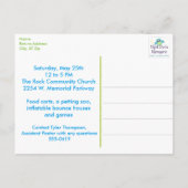 サマー凍っていトリーツはがき ポストカード (裏面)