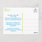 サマー凍っていトリーツはがき ポストカード (裏面)