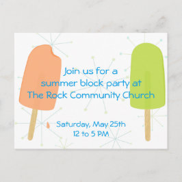 サマー凍っていトリーツはがき ポストカード