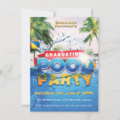 サマー卒業プールパーティー with/写真 招待状 (正面)