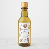 サマー地中海のイタリアンドードルミニフープ ワインラベル (正面)