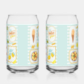 サマー地中海のビベス ガラス缶 (右)