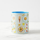 サマー地中海のビベス ツートーンマグカップ (中央)