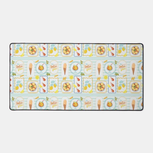 サマー地中海のビベス デスクマット (正面)