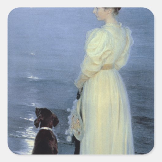 サマー夕べアットスカゲン スクエアシール (正面)