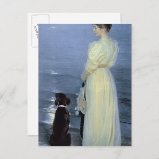 サマー夕べアットスカゲン ポストカード (正面/裏面)